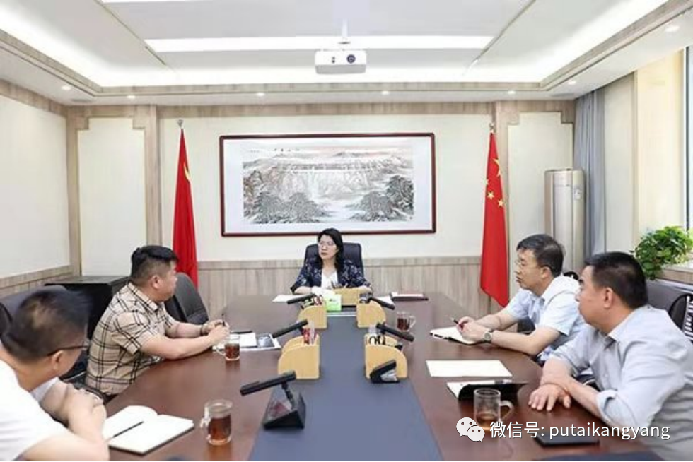 山西省吕梁市离石区区委书记张潞萍一行莅临中国文旅康养委员会考察(图4)