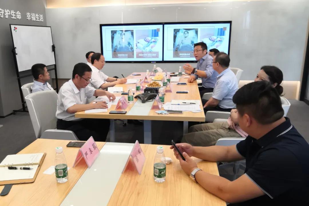 成都市锦江区委书记陈志勇率队到深圳考察诺康医疗科技公司(图6)